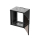 Extralink Wisząca 19" 12U 600x450mm Premium jednosekcyjna (czarna) EX.39342 - 1323242 - zdjęcie 4